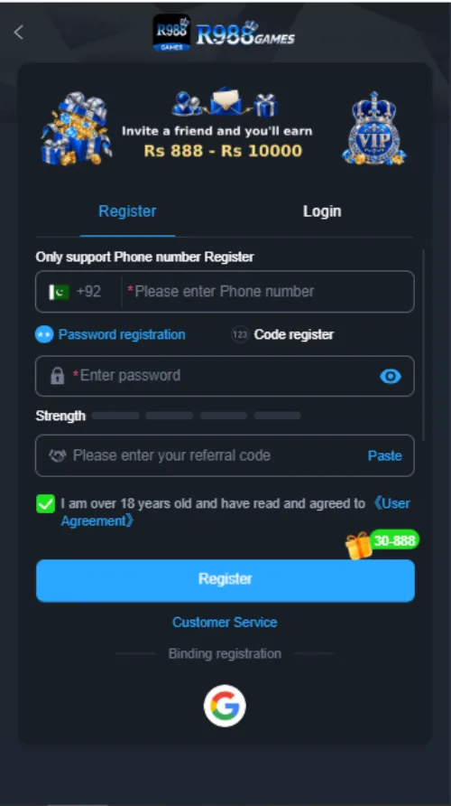 R988 Game APK: Discover Game Categories, Offers & More 3
