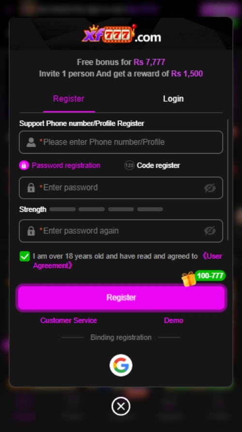XF777 Game APK Download Top Rated Casino App For 2026 1
