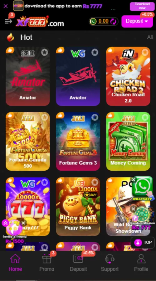 XF777 Game APK Download Top Rated Casino App For 2026 2