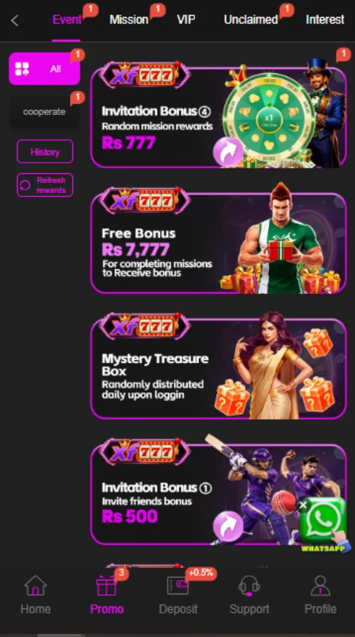 XF777 Game APK Download Top Rated Casino App For 2026 3