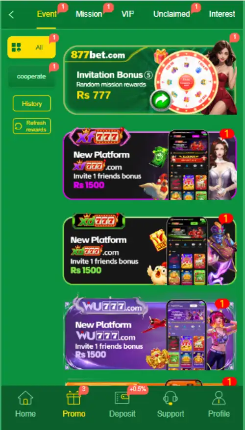 877bet Game Free Download APK & Wing Games Earn More 5