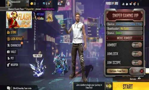 Sniper Gaming Injector 