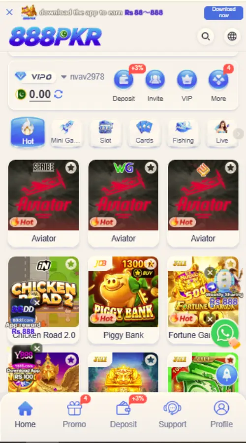 888 pkr game
